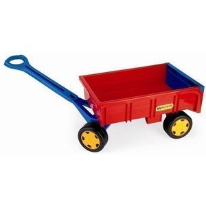 Handwagen tractor hanger Wader hanger voor gigant truck kinderen speelgoed rood