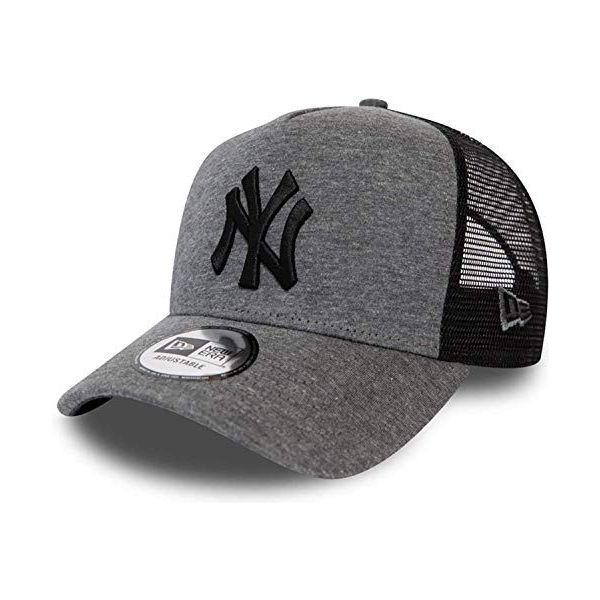 New Era 39Thirty League Basic Yankees grey cap ❤ liked on Polyvore  featuring accessories, hats, new york yankees hat, gr…