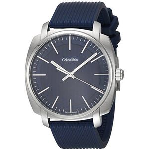 Calvin Klein herenhorloge, analoog, kwarts, met armband van siliconen K5M311ZN