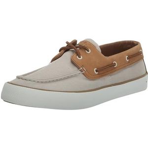 Sperry Bahama II Sneakers voor heren, Taupe linnen, 4