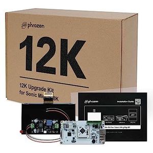 Phrozen 12K Upgrade Kit voor Sonic Mighty 8K | Resin 3D-printer Upgrade: 12K Mono-LCD, Hoofdbord, LED-driver en ACF-film | Ultra-hoge resolutie (11520 x 5120px)