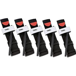 Tourniquets van 5 stuks, Tactical Tourniquet Combat-toepassing, Quick Release Met één hand te bedienen militaire tourniquet voor buitensporten Kamperen Wandelen Klimmen,zwart,95 * 3.8cm