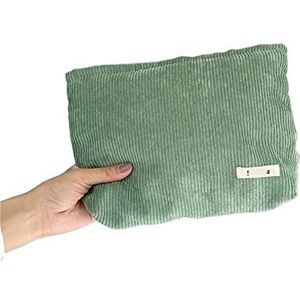 DieffematicHZB make-up tas Corduroy Portable Cosmetic Bags Women Zipper Makeup Pouch Simple Wash Cases Female Cosmetic Bag