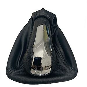 Gear Stick Knoppen Fit Gebruik voor Chevrolet Spark 2011 2013 2014 2015+ Versnellingspook Knop Gear Knop (Chrome 5S met Boot)