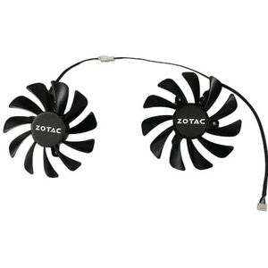 2 stuks/set 95MM GAA8S2U grafische kaartventilator VGA-koeler voor ZOTAC voor Geforce GTX 1070 Ti AMP Edition voor 1080