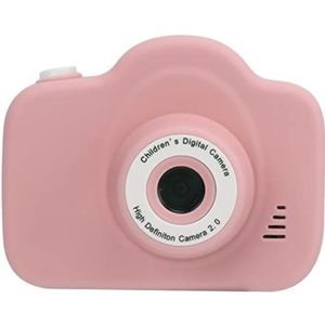 Babycamera, 200W Pixels Cartoon Babycamera voor Kinderen (PINK)