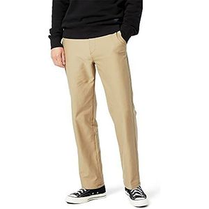 Dockers Men's Straight Fit Comfort Knit Pants, True Chino, 40Wx32L