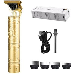 kayyo Tondeuse voor mannen, professionele tondeuse voor mannen, draadloze tondeuse met nulrug, draadloze tondeuse voor het knippen en stylen van haar