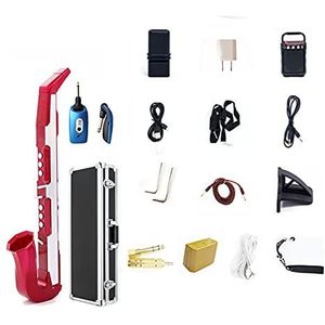 Sax beginners kit Digitale Saxofoon Elektronische Saxofoon Is Geschikt Voor Zelfstudie-amusementsvrije Tijd En Het Spelen Van Muziekinstrumenten Wind instrument (Color : Pink 3)
