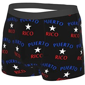 501 Puerto Rico Herenslips getailleerd comfortabele sportslips getailleerd ondergoed Trunks rekbare boxers shorts, Boxer Slips 107, XL