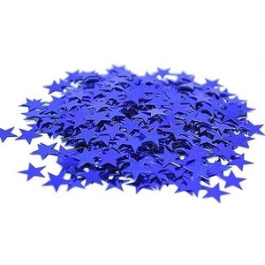 Feestdecoraties 15 g/zak goud zilver sterren pailletten 6 mm 10 mm acryl laser confetti hagelslag tafel scatters voor bruiloft verjaardagsfeestje decoratie (kleur: SC05 blauw, maat: 10 mm)