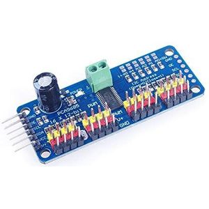ANGEEK PCA9685 16-kanaals 12-bits PWM servobestuurder I2C module IIC interface compatibel met Arduino robot en Raspberry Pi
