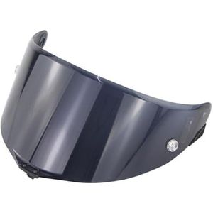 Motorhelm vizier lens, Helmvizier, geschikt for RACE2-helmlenzen GP Corsa-lenzen Dubbele spikes kunnen dag en nacht worden gebruikt Staart (D)(A)