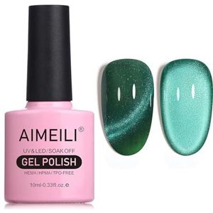AIMEILI Hema Free Cat Eye Gel Nagellak UV LED Gellack Soak Off Vegan Cruelty-Free Gel Polish 10ml (753)