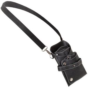 PXAMORTEL Kapperstas Haarstylist Heuptas Met Verstelbare Riem Draagbare Kappersschaar Holster Tas Kappers Draagtas for Kapper Kapperstas(Black)