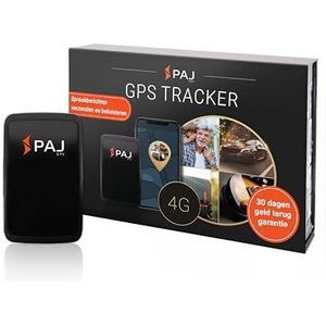 PAJ - ALLROUND Finder 4G - GPS Tracker - Real-time Tracking Apparaat met SOS-knop - Batterijduur tot 40 Dagen