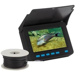 IP68 waterdichte camera 4,3 inch LCD-monitor met DVR 20/30 m kabel, draagbaar onderwaterviscamera-/monitorsysteem voor zee-, meer-, boot- en kajakvissen(20m-no DVR)