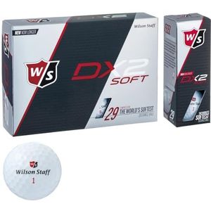 Wilson Staff DUO Soft+ 2020 Golfballen - Dozijn / 12 stuks - Wit