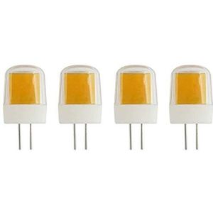 G4 - LED Lamp Mini Kort - Warm Wit - 3W - Vervangt 30W Halogeenlampen - Dimbaar - 4 stuks