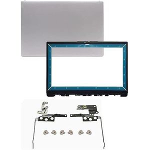 LCD Achterdeksel Cover Achter Top Case + Bezel + Scharnieren Compatibel met Lenovo Ideapad 1 15ALC7 1 15IAU7/IJL7 2022 Laptop
