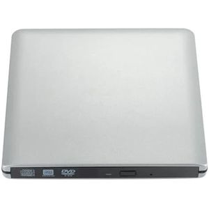 Extern Dvd-station USB 3.0 Slanke Cd/dvd-rom Cd/dvd-rw-brander Spelerbrander Gebruiksvriendelijk(Silver)