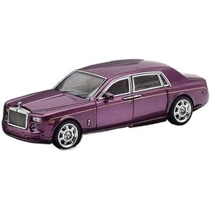 1/64 Voor Rolls-Royce VII7 Phantom Diecast Modelauto (Color : B, Size : With box)