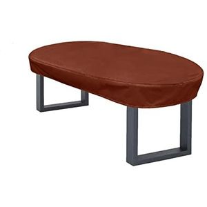 Remise Table de jardin - JILI HOT - blanc 250 x 100 x 75 cm résine tressée verre trempé JM2025