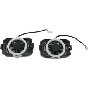 grafische kaart 1FY04010E12S RTX3060Ti RTX3080 Compatibel met RTX 3060 3070 3080 Ti 3090 Apocalypse OC-serie RGB Achterpaneel Ventilator (2-Fan)