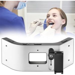 PRMTYUP Mobile Dental Photography Light, Oral Cell Phone Camera Fill Light Brightness with 20 LED Lights, 6000-6500K Dental Filling Light Photography Kit, for Home, Salon,Wit