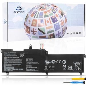 ANTIEE 76Wh C41N1541 Laptop Batterie pour Asus ROG Strix GL702V GL702VS GL702VS-BI7N12 BA023T GL702VSK GL702VT-GC026T GC018T GL702VM GL702VM1A GL702VM-DBBM 71 74 GL7 02ZC-GC190T GC098T