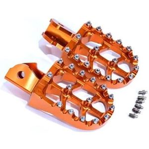 voetsteunen motorfiets Motorfiets Voetsteunen Voetsteunen Rust Pedalen Voor Surron Voor Sur-Ron Voor Licht Bee Elektrische Crossmotor Voetsteun Motorfiets Voetsteun(Orange Pedal)