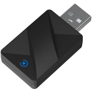 Uxsjakjsd Dongle Bedraad naar Draadloze CarPlay Android Auto Adapter voor Auto Wired CarPlay Auto Intelligente Systemen 2in1 Draadloze CarPlay Dongle