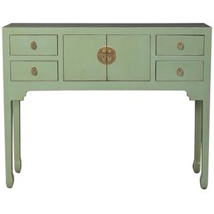 Fine Asianliving Chinese Sidetable Wandtafel Halmeubel Oosters Asian Stijl XHL-03LightGreen