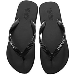 Doucheschoenen, Zomerslippers for heren - Ademende sandalen for buiten for casual gebruik(Black,41 EU)