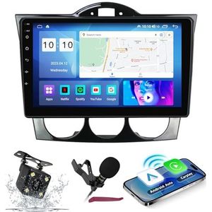 Android 14 Auto Stereo Navi voor M-azda RX8 (2008-2021) 9 ""QLED-scherm Autoradio met draadloze carplay Android Auto GPS Navigatie met Bluetooth 5.0 HIFI FM 5G-WiFi SWC RDS MIC,M200s