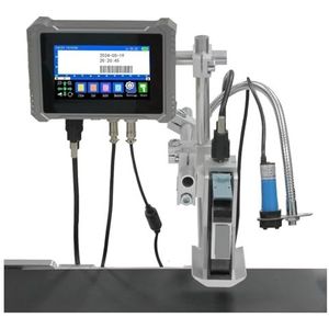 U3-Plus industriële online inkjetprinter 12,7/25,4 mm nozzle etikettenprinter tekst QR-barcode logo vervaldatum printer Breed printmateriaal(12.7mm without ink)