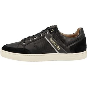 Pantofola d'Oro Heren Sneaker Low Vicenza Uomo Low, Zwart 10231007 25y, 43 EU