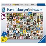 Ravensburger 99 lieve honden 750-delige legpuzzels voor volwassenen en kinderen vanaf 12 jaar - Animal Puzzle