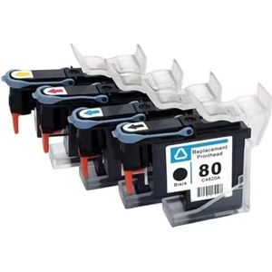 Compatibel met H-*P 80 printkop C4820A C4821A C4822A C4823A for H-*P80 printkop D-signjet 1050 1055 1055cm 1050c Plus printer(1 SET)