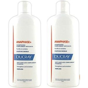 Ducray Anaphase+ anti-haaruitvalshampoo, 2 x 400 ml