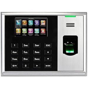 Prikklokken for kleine bedrijfswerknemers die machine- en aanwezigheidssystemen markeren 3 inch kleurenscherm USB IC-lezer voor kleine bedrijven(S30 ID)