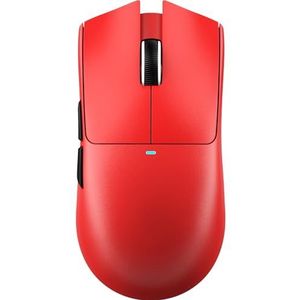 ATTACK SHARK X11 SE Draadloze Gaming Muis, PixArt PAW3311 Gaming Sensor, BT/2.4G Draadloos/Bedraad, 22000 DPI, 65 Uur Batterij, Kantoor- en Muis voor Win11/Xbox/PS/Mac (Rood)