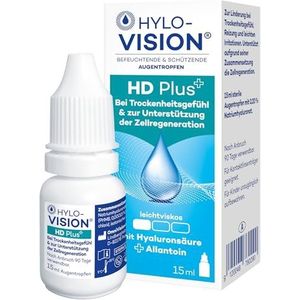 Hylo-Vision - HD Plus - Oogdruppels - 15 ml Oplossing