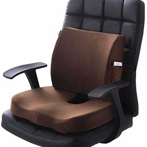 Fortem zitkussen orthopedisch voor bureaustoel - zitkussen auto en bur Fortem zitkussen orthopedisch voor bureaustoel - zitkussen auto en bur