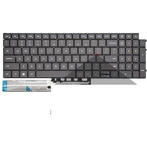 Laptoptoetsenbord voor Inspiron 3511 3515 15 5515 5510 7510 16 Plus 7610 met achtergrondverlichting(US Black Backlight)