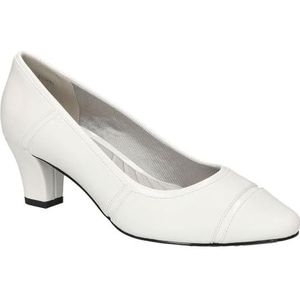 Easy Street Dames Datia Pumps, Witte weelderige tuin, 41.5 EU X-Weit