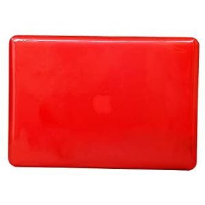 Transparante Laptop Case Compatible with MacBook Pro 13 Inch case A1278 Release 2012-2008, Snap on Slim Hard Shell Case Cover, Volledige Beschermhoes Tablet hoes (Color : Rosso)