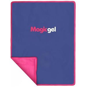 Magic Gel Verkoelingskussen voor Blessures - 38 x 28 cm - Koelpack tegen Pijn - Coolpack voor Koudetherapie - Koelcompress met Cold Pack Gels