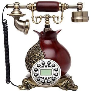 Antieke telefoon Antieke Europese Pastorale Retro Telefoon Thuiskantoor Vaste telefoon