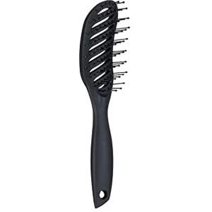DieffematicSZ kam Wet dry use Hair Brush Hair Comb Small curved comb With texture handle Massage Comb Styling Tools